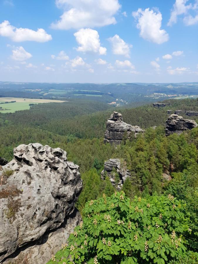 Fewo Bockmuehle Hohnstein Exterior foto